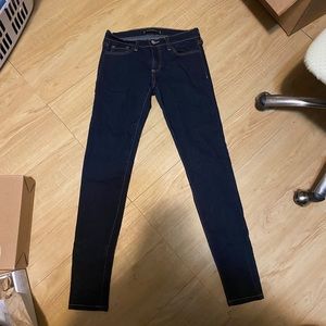 Flying monkey dark wash jeans size 28- stretchy